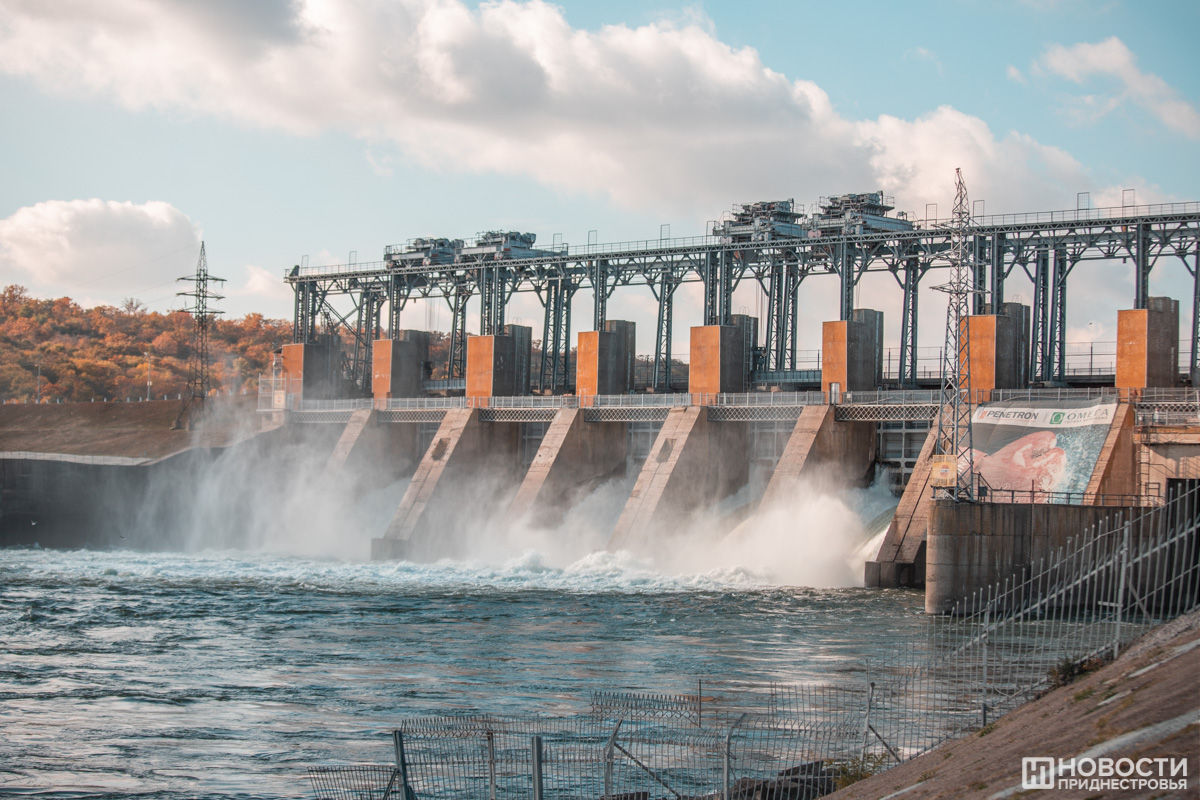 Дубоссарская ГЭС увеличила сброс воды.