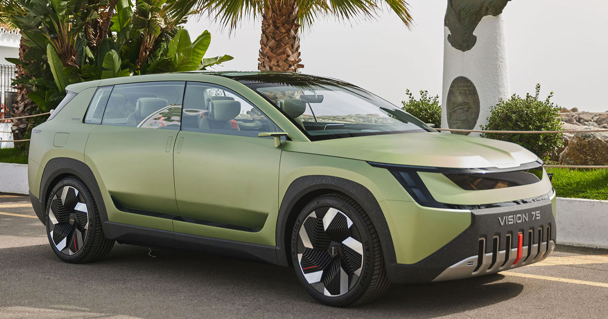 Skoda готовит семиместный электрокар.