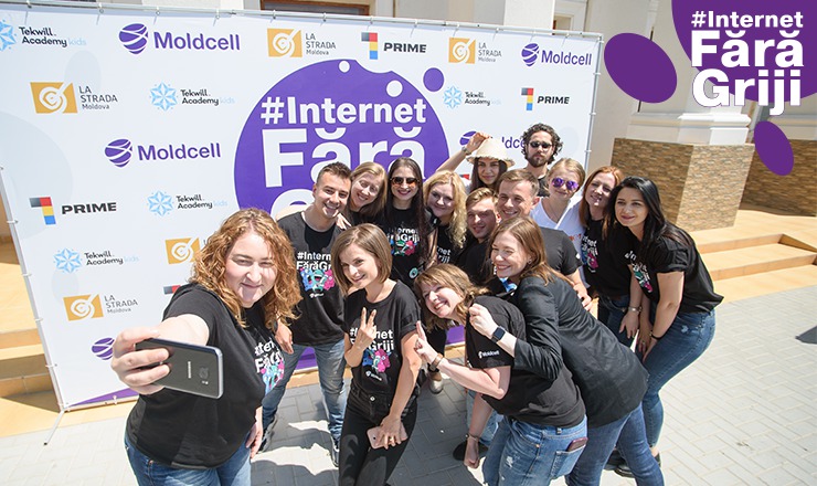 Moldcell: В Кагуле запущен проект "#InternetFărăGriji".