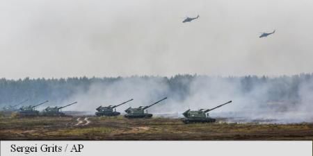 Un atac împotriva țărilor baltice a fost simulat în cadrul exercițiilor militare ruso-belaruse Zapad. Foto: AP