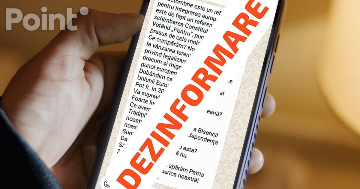 STISC atenționează: Cetățenii primesc mesaje false despre alegeri pe WhatsApp.