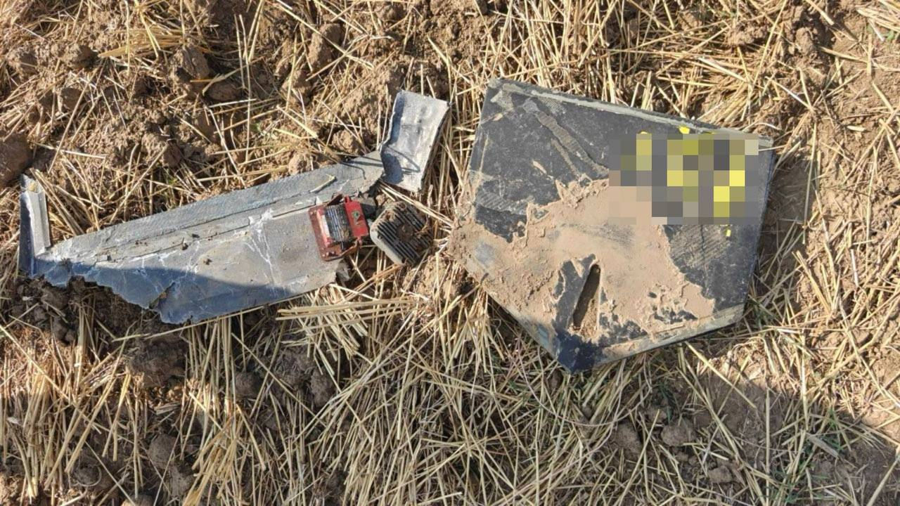 В Кагульском районе найдены фрагменты дрона «Герань-2».