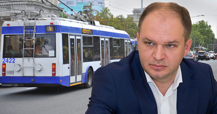 Чебан: Может не хватить денег на выплату зарплаты водителям троллейбусов и автобусов. Коллаж: Point.md