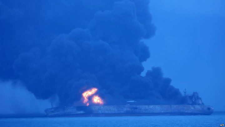 Tancul petrolier din largul Chinei s-a scufundat. Niciun marinar nu a supravețuit