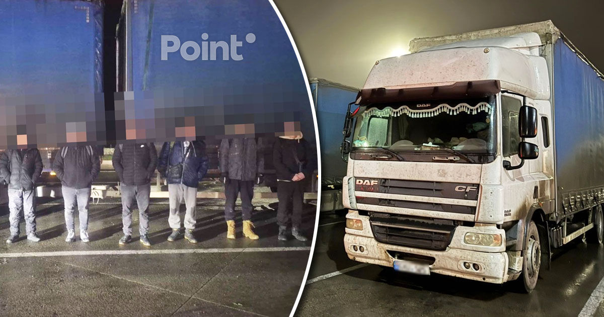 Un moldovean a încercat să scoată ilegal opt bărbați din Ucraina: I-a ascuns într-un camion.