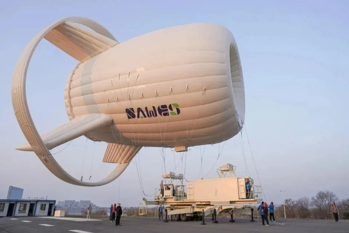 China va lansa primul dirijabil eolian din lume cu o putere de un megawatt.