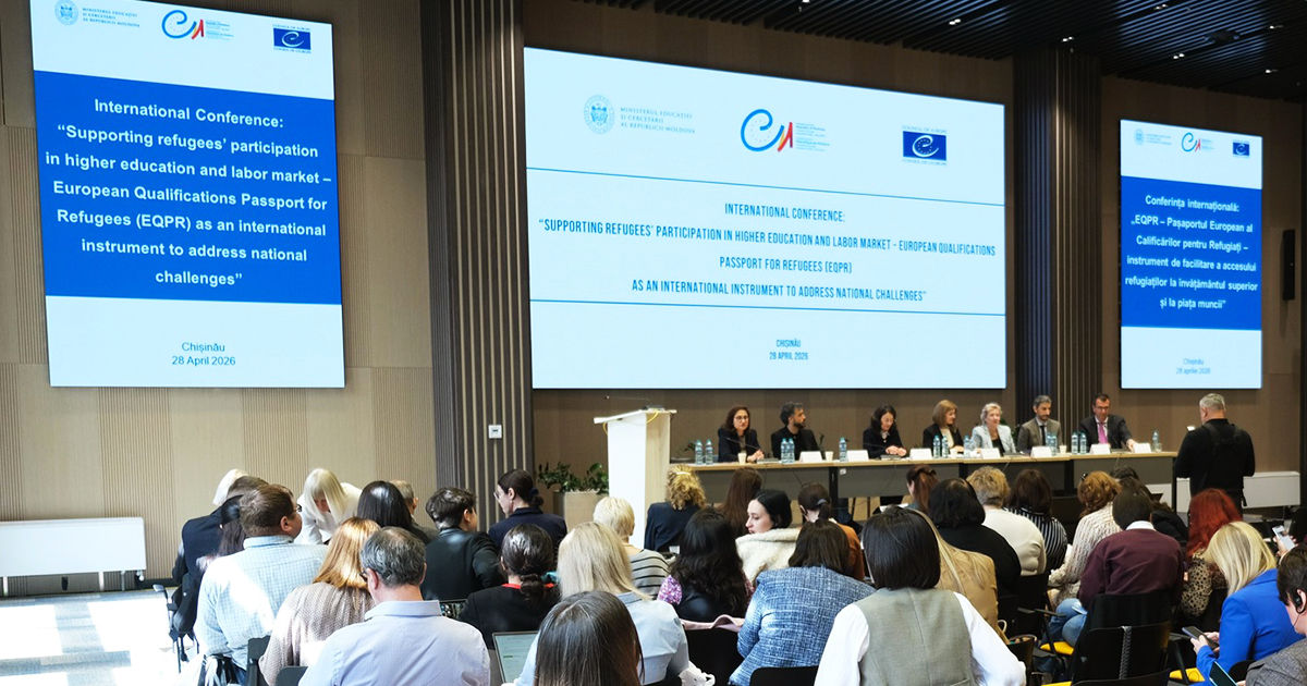 În Moldova va fi implementat Pașaportul European al Calificărilor pentru refugiați.