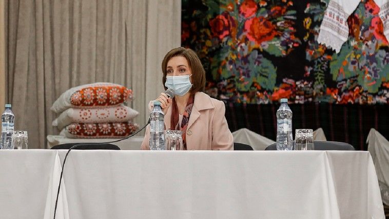 Президент Республики Молдова Майя Санду. 