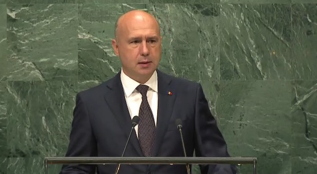Premierul Pavel Filip a condamnat staționarea trupelor ruse în stânga Nistrului.