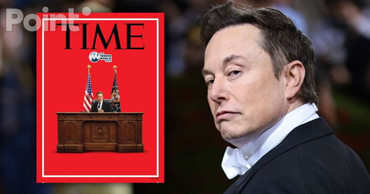 Revista Time l-a postat pe copertă pe Elon Musk în fotoliul prezidențial.
