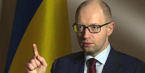 Премьер-министр Украины Арсений Яценюк.