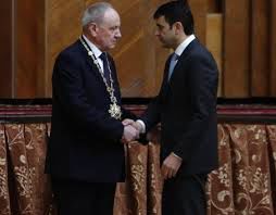 Preşedintele ţării, Nicolae Timofti, şi premierul demisionar Chiril Gaburici au avut, în ultimele zile, mai multe discuţii telefonice şi întâlniri. Foto: infobiz.md