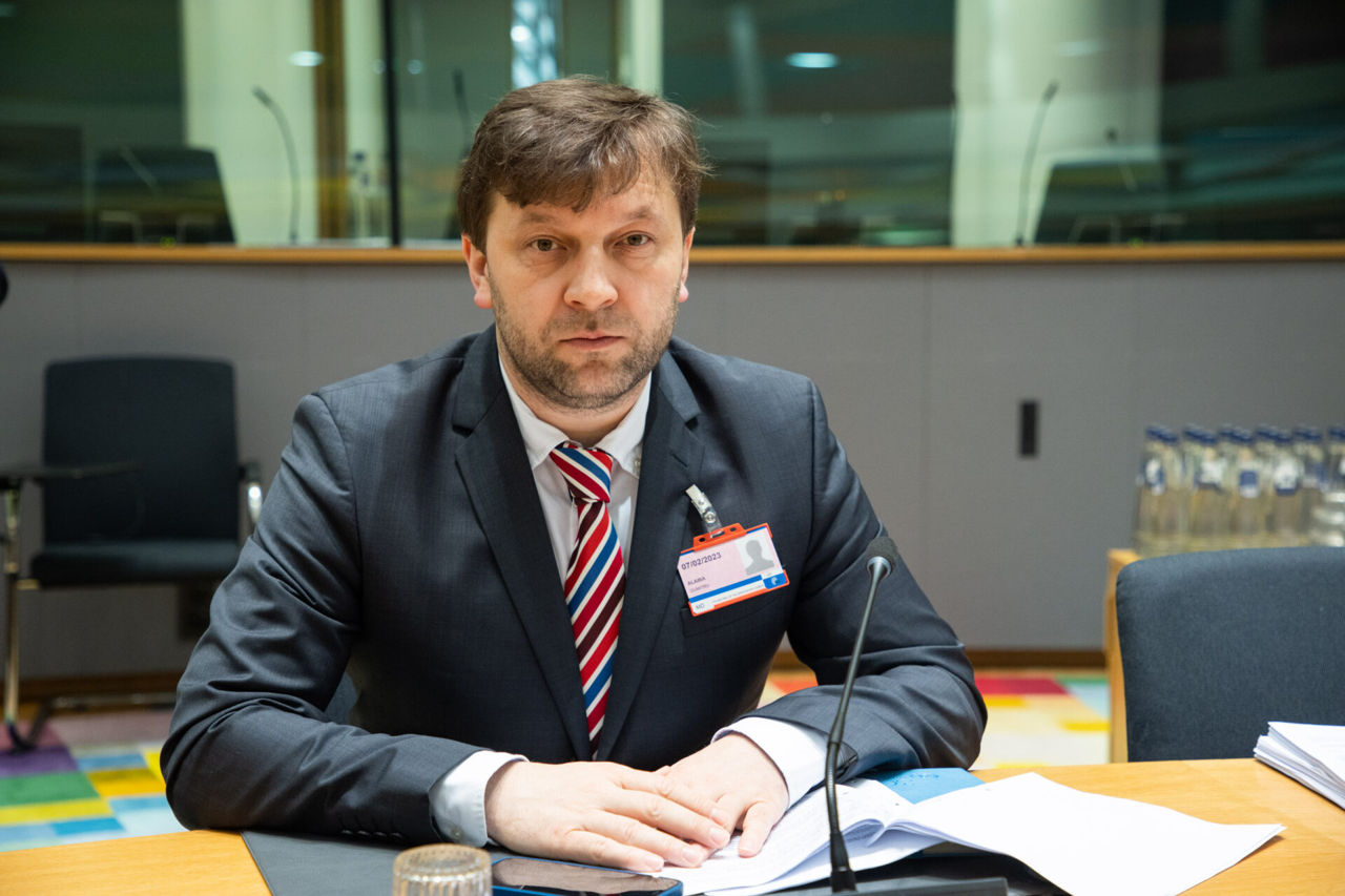 Министр экономического развития и цифровизации Думитру Алайба. 