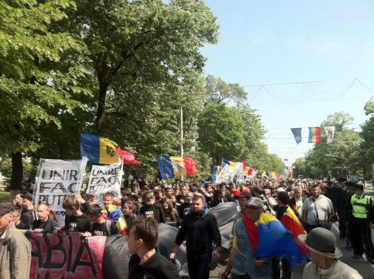 La rîndul său, reprezentantul ”Acţiunea 2012”, Constantin Codreanu, a declarat că traseul marşului rămîne neschimbat