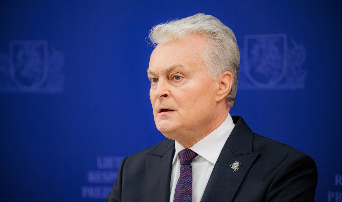 Президент Литвы Гитанас Науседа.