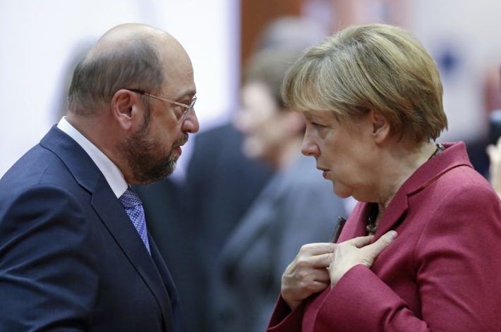 Merkel refuză să mai apară la dezbateri cu Schulz. Foto: agerpres.ro
