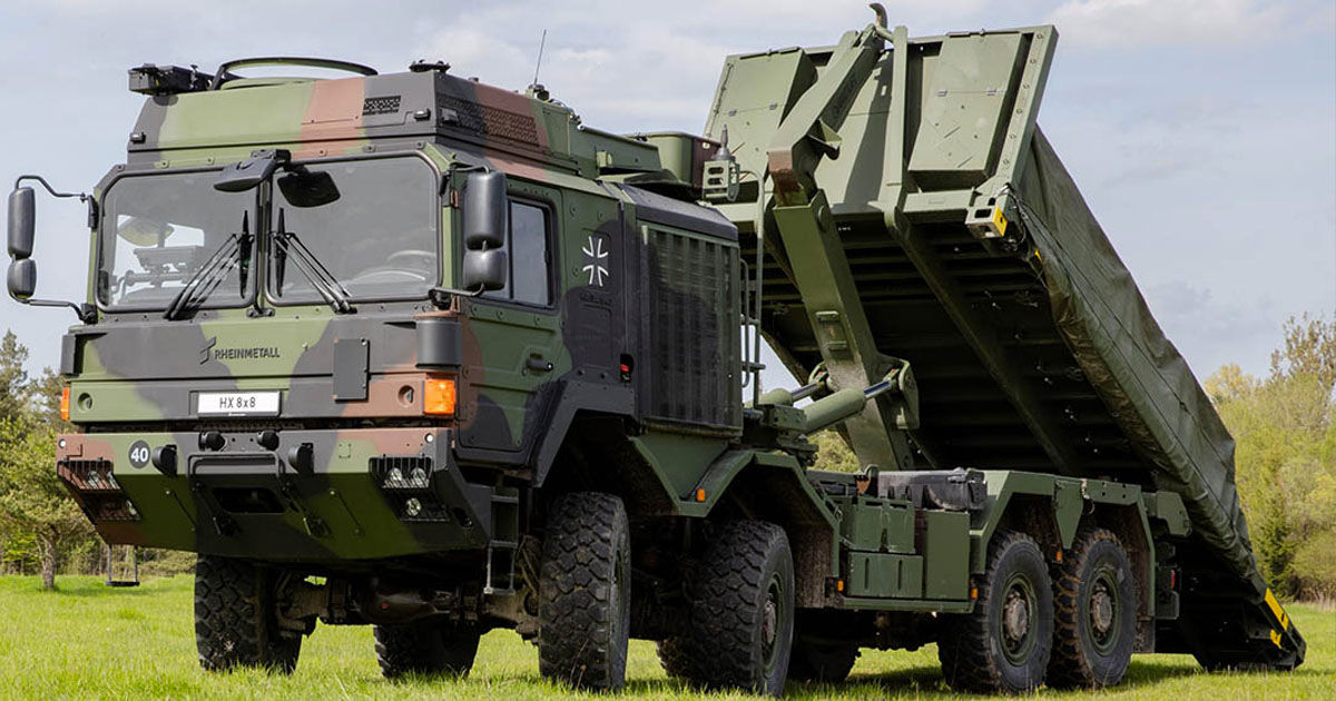 Бундесвер заказал у Rheinmetall партию логистического транспорта на сумму €770 млн.