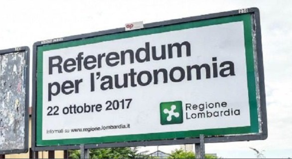 Miza referendumului pentru autonomie în Lombardia și Veneto.