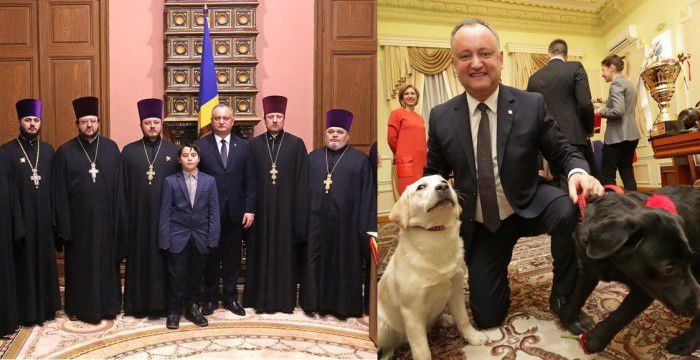 Președintele țării, Igor Dodon, și-a sărbătorit ziua de naștere.  