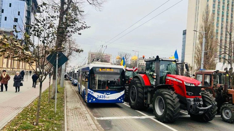 Фермеры возобновят протест в центре Кишинева в пятницу.