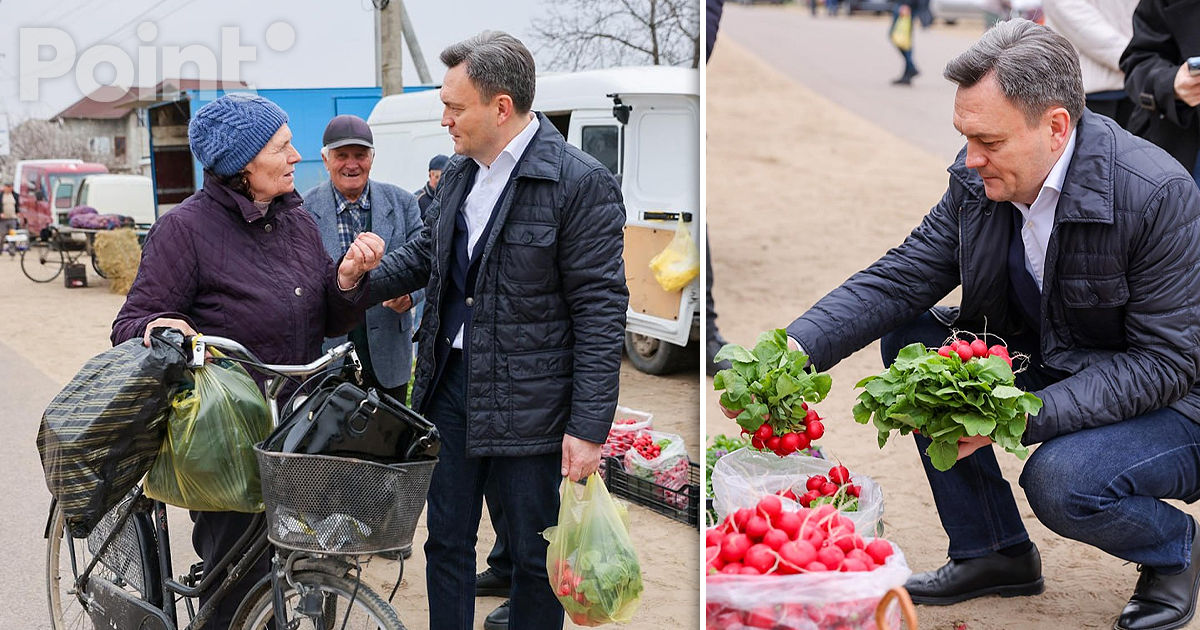 Речан купил редиску на рынке в Старых Дубоссарах.
