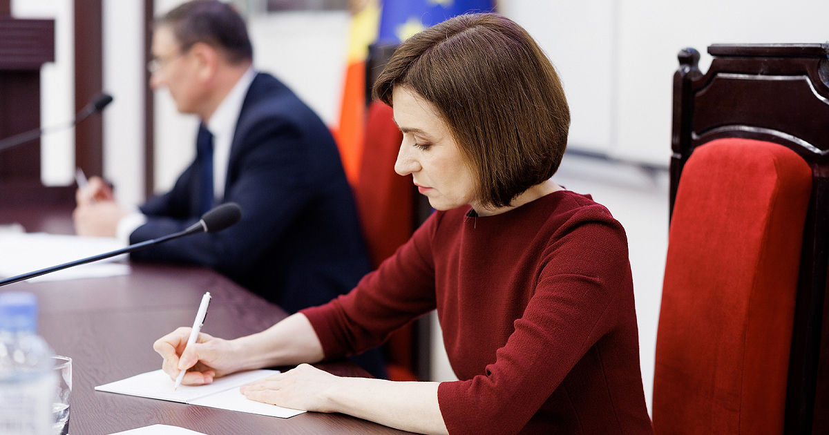 Санду подписала указы о назначении двух судей Высшей судебной палаты.