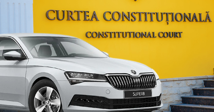 КС обновил автопарк: приобретена Skoda стоимостью 538 000 леев. Коллаж: Point.md