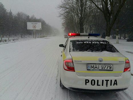Serviciul Hidrometeorologic de Stat anunță cod galben de ninsori și vânt puternic pe tot teritoriul țării. 