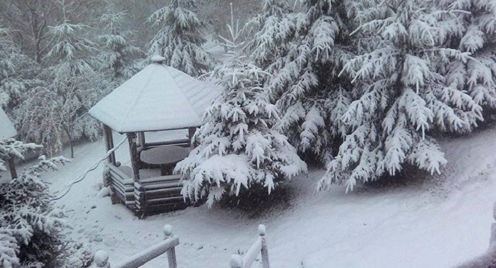 În Ucraina au venit ninsorile. Foto: Facebook / bukovel