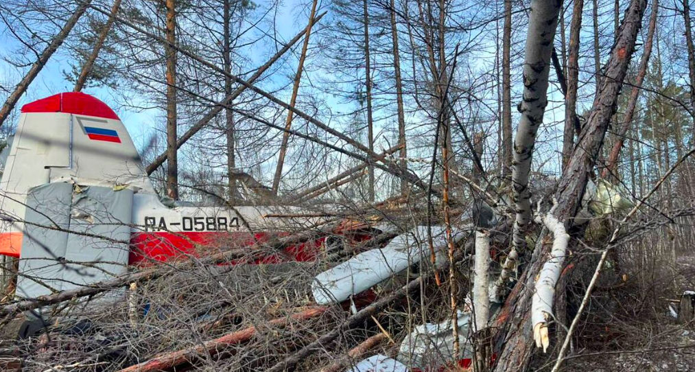 В Якутии при аварийной посадке самолёта Ан-3 погиб человек. Фото: МЧС России