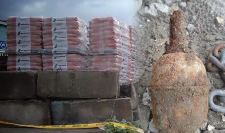 Граната была уничтожена в специальном месте.