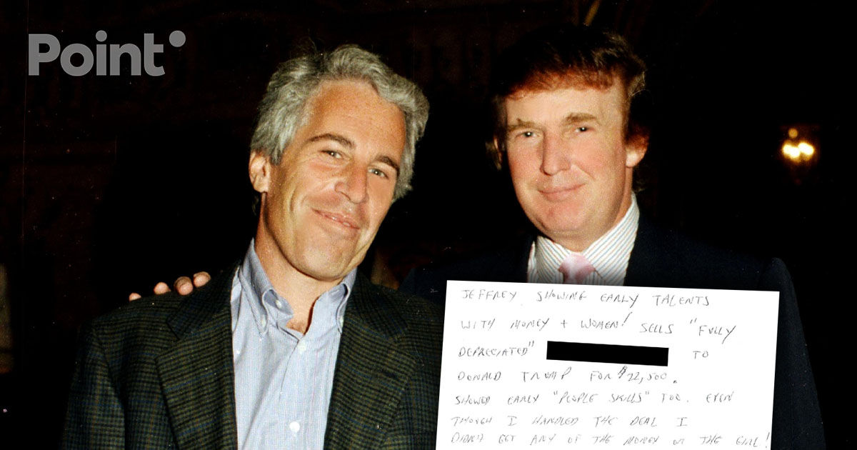 Un cec de 22.000 de dolari, semnat DJ TRUMP, descoperit în documentele din dosarul Epstein.