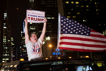 Трамп одержал победу в ключевом штате Пенсильвания, одном из немногих, где исход борьбы был неясен.
