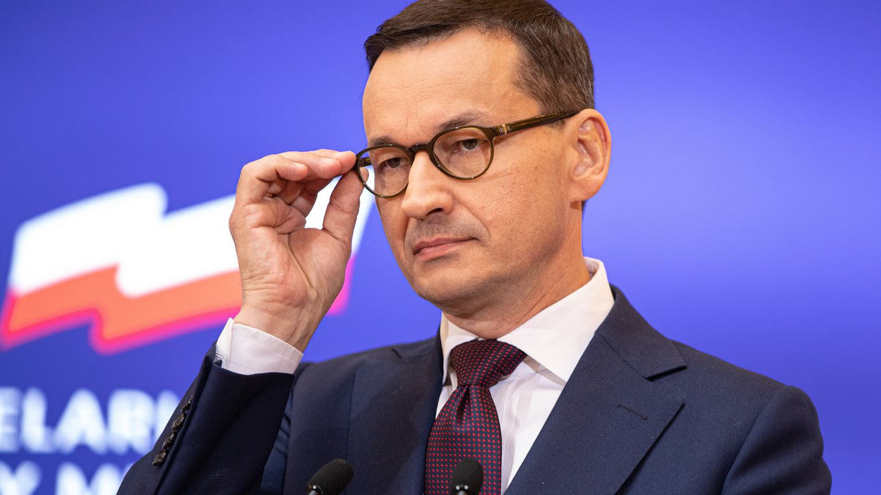 Премьер-министр Польши Матеуш Моравецкий.