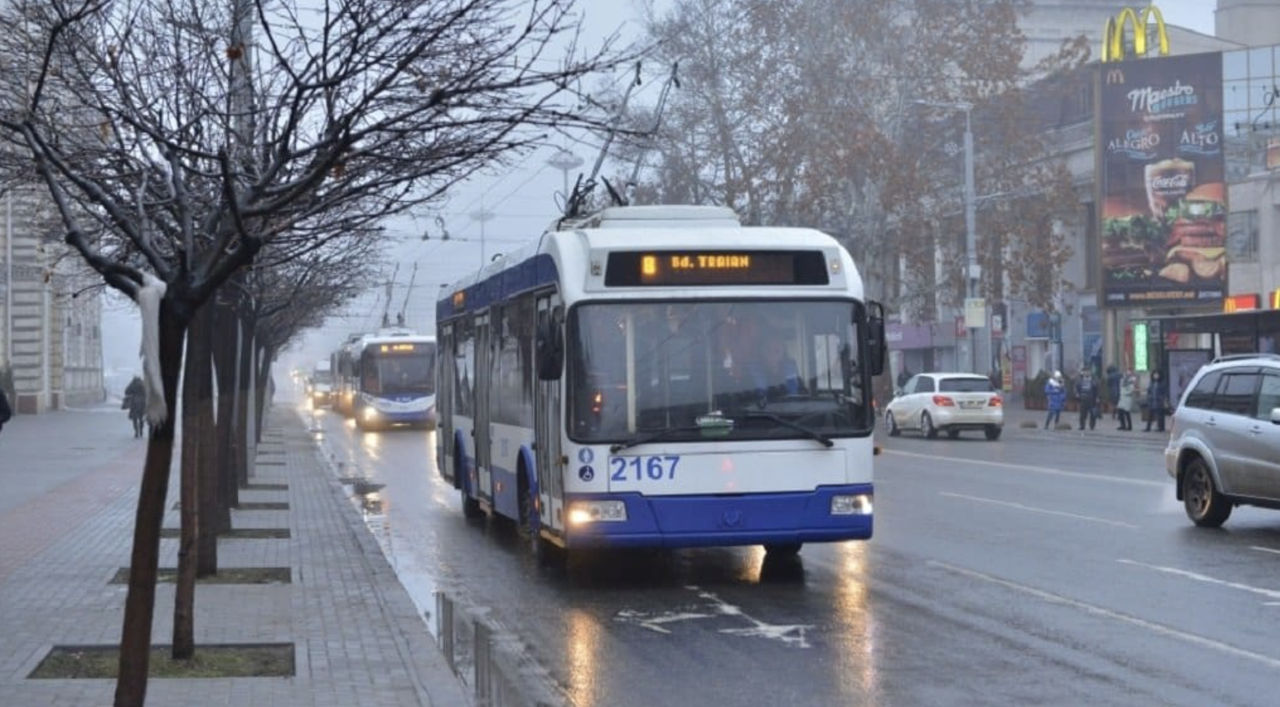 Ceban: Transportul public din Chișinău circulă fără probleme.