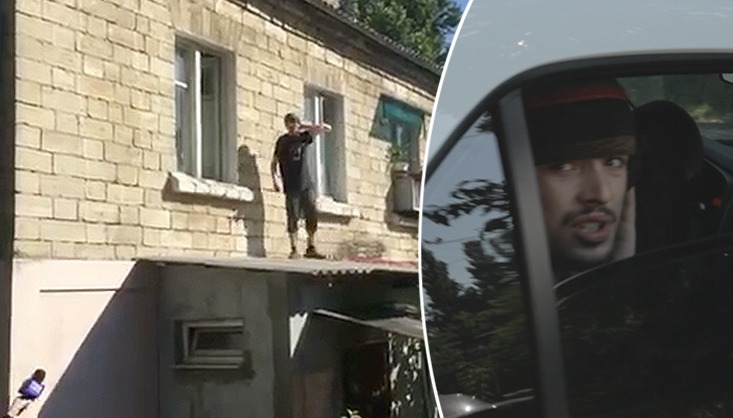 Tânărul se plânge pe politişti, care, spune el, i-au distrus viaţa. 