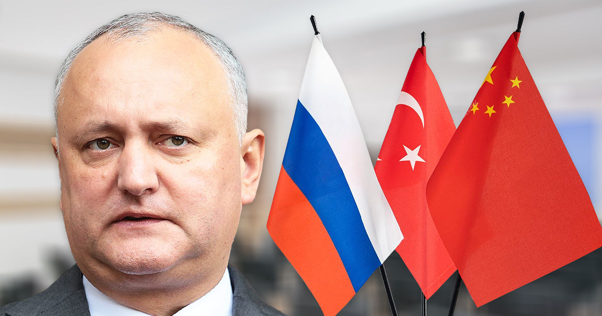 Додон: Партнерство с Россией, Китаем, Турцией — национальный интерес РМ.