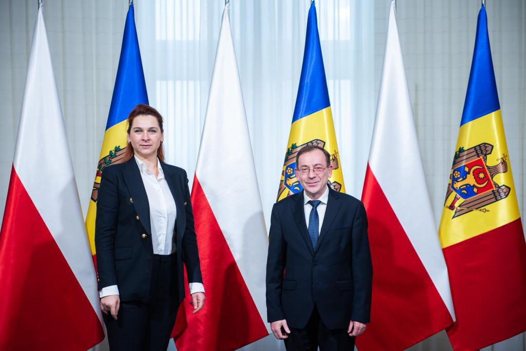 Главы МВД Молдовы и Польши подписали меморандум о сотрудничестве.