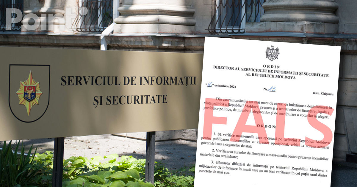 SIS dezminte un nou fals apărut în spațiul public, care vizează mass-media.