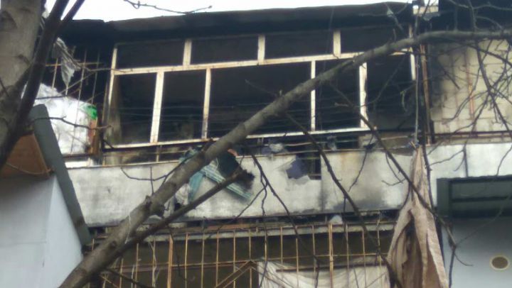 Incendiu într-un cămin familial din sectorul Buiucani al Capitalei.
