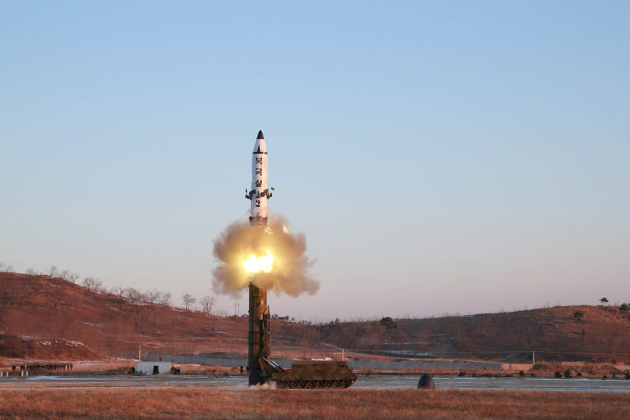 Траектория полёта была довольно низкой с максимальной высотой около 100 км.