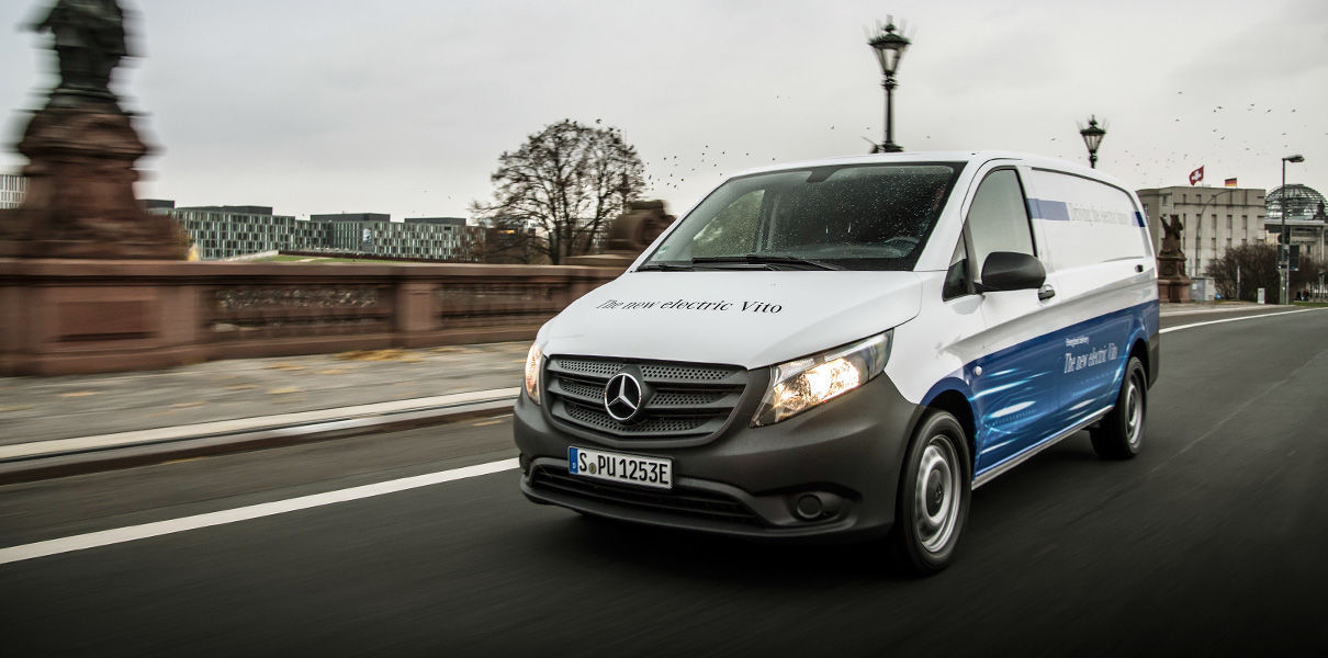 Mercedes представила электрический коммерческий минивэн.