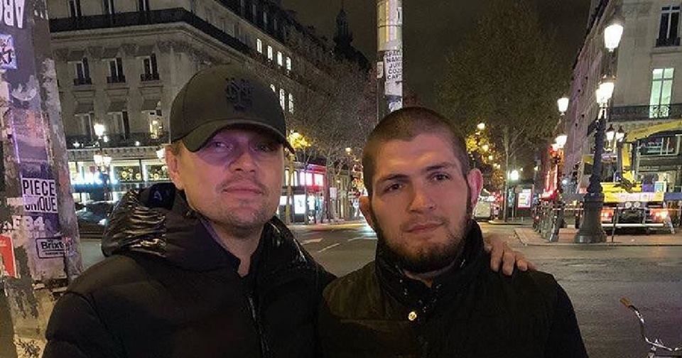 Нурмагомедов сфотографировался с Ди Каприо.