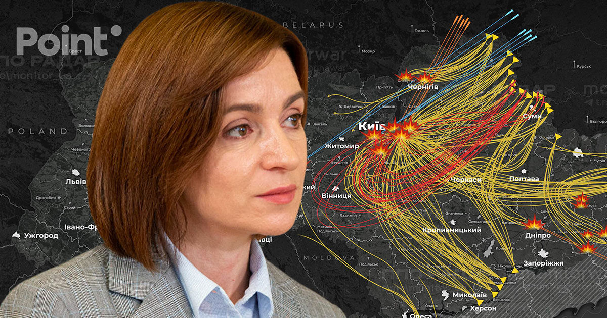 Maia Sandu, despre survolarea spațiului aerian de către drone: Avem nevoie de echipamente de protecție.