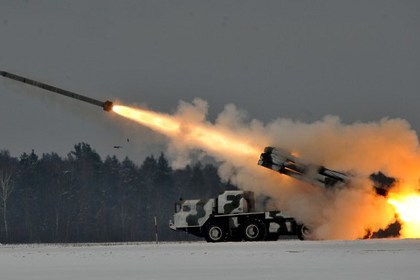 По словам Уоррена, РСЗО направляются к украинской границе. Фото: Viktor Drachev / AFP