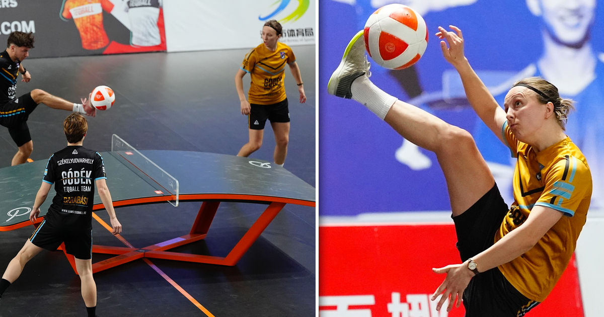 O sportivă din Moldova a câștigat medalia de argint la o competiție internațională de teqball.