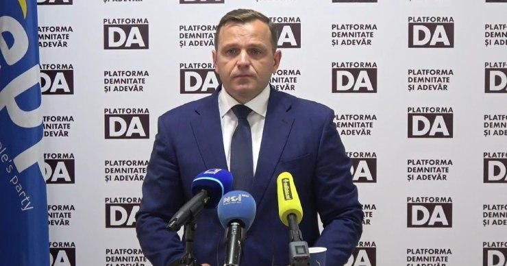 Председатель Платформы DA Андрей Нэстасе.