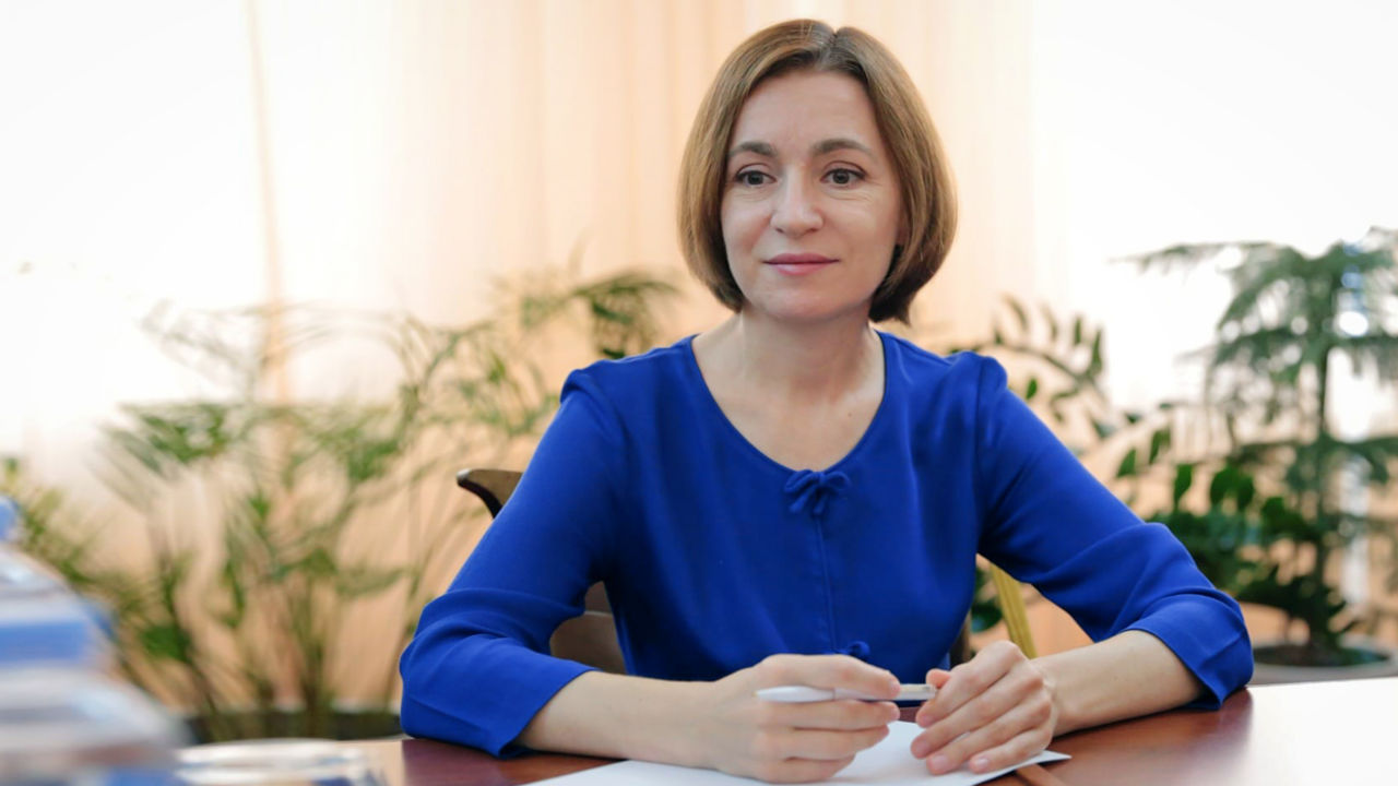 Президент Молдовы Майя Санду.