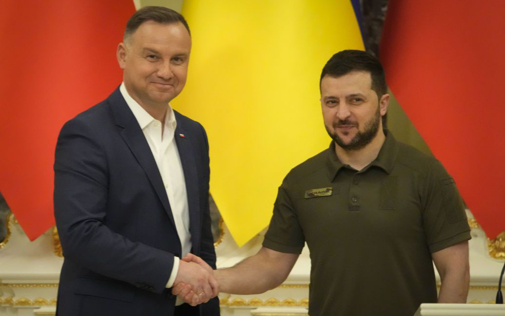 В Киев прибыл президент Польши Анджей Дуда.