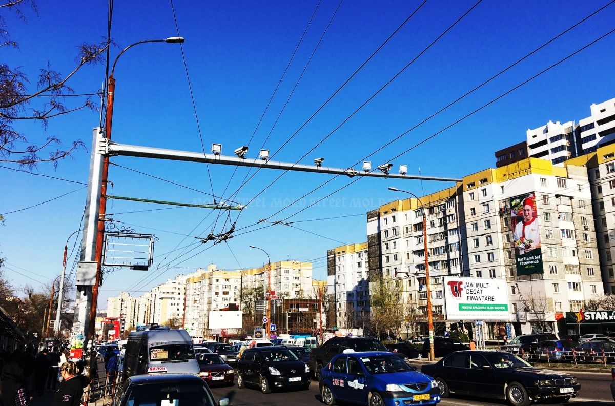 В настоящее время функциональны только 126 видеокамер и 145 фотокамер, которые установлены в Кишиневе. Фото: mold-street.com.